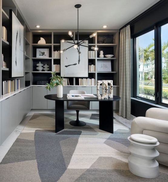 Representative furnished interior of a home built from the Marguerite by Mattamy Homes in Newfield, Palm City (Image 5).
