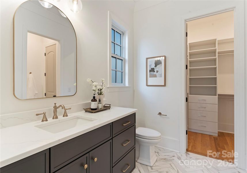 Furnished interior view inside a new home in , Charlotte (Image 9).