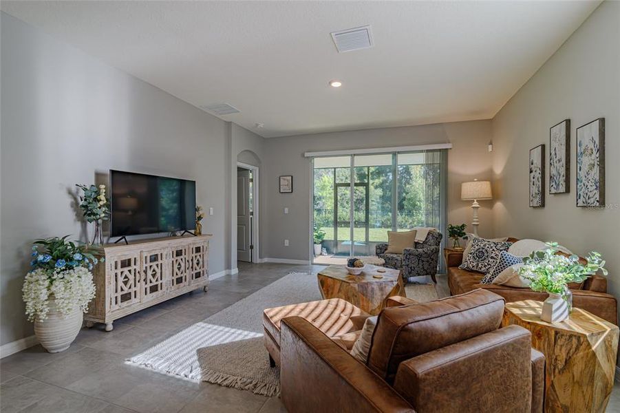 Furnished interior view inside a new home in Ocala Preserve, Ocala (Image 17).