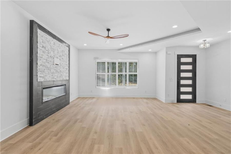 Spacious, unfurnished interior of a new home in , Stockbridge (Image 8). Spacious, unfurnished interior of a new home in , Stockbridge (Image 8).