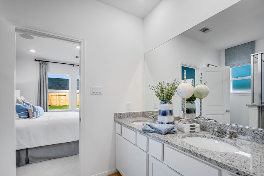 Representative furnished interior of a home built from the Charlton by Taylor Morrison in Mason Woods 45s, Cypress (Image 17).