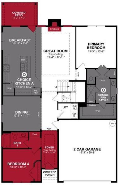 Beazer Homes Valencia on the Lake Avalon floorplan Beazer Homes Valencia on the Lake Avalon floorplan