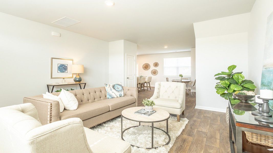 Furnished interior view inside a new home in Evergreen, Holly Hill (Image 3).