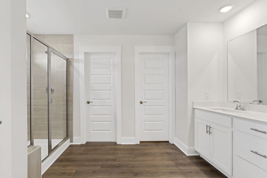 Furnished interior view inside a new home in , Summerville (Image 9). Furnished interior view inside a new home in , Summerville (Image 9).