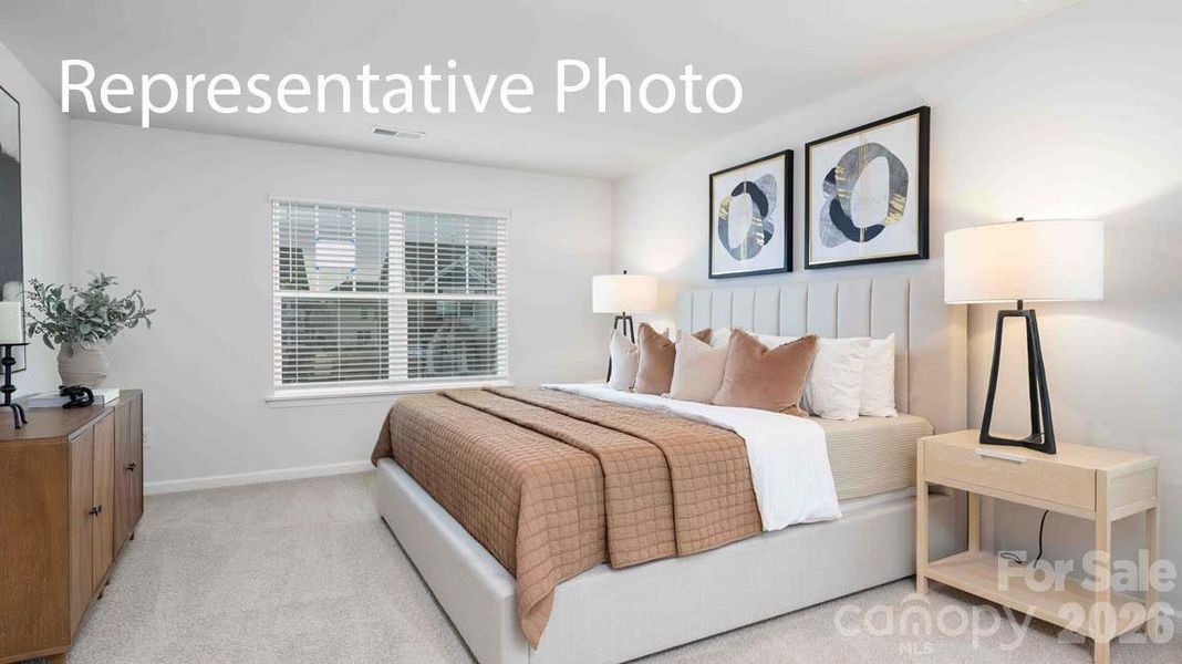 Furnished interior view inside a new home in Sonoma Hills, Charlotte (Image 6).