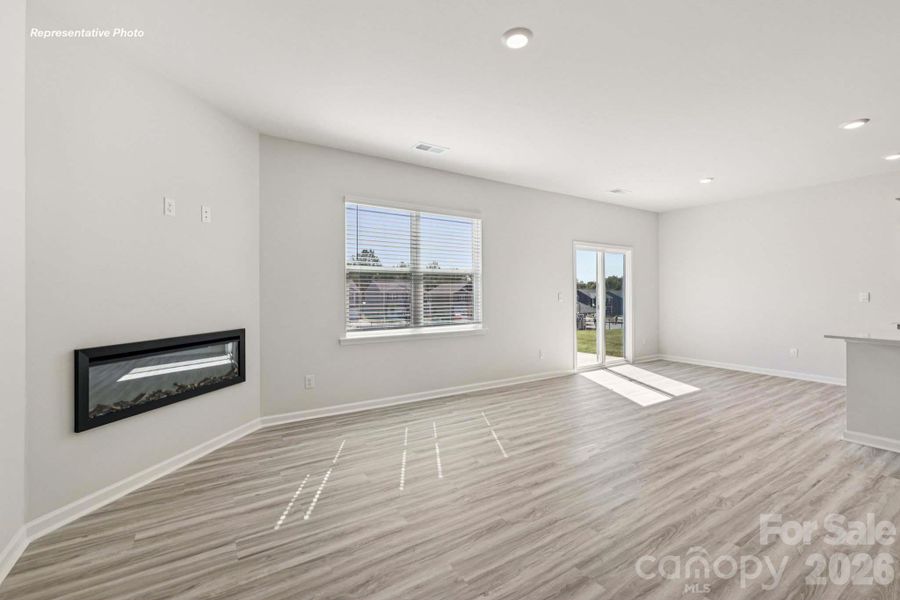 Spacious, unfurnished interior of a new home in Secrest Commons, Monroe (Image 15).