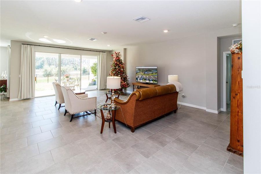 Furnished interior view inside a new home in Deerbrook, Land O' Lakes (Image 13). Furnished interior view inside a new home in Deerbrook, Land O' Lakes (Image 13).