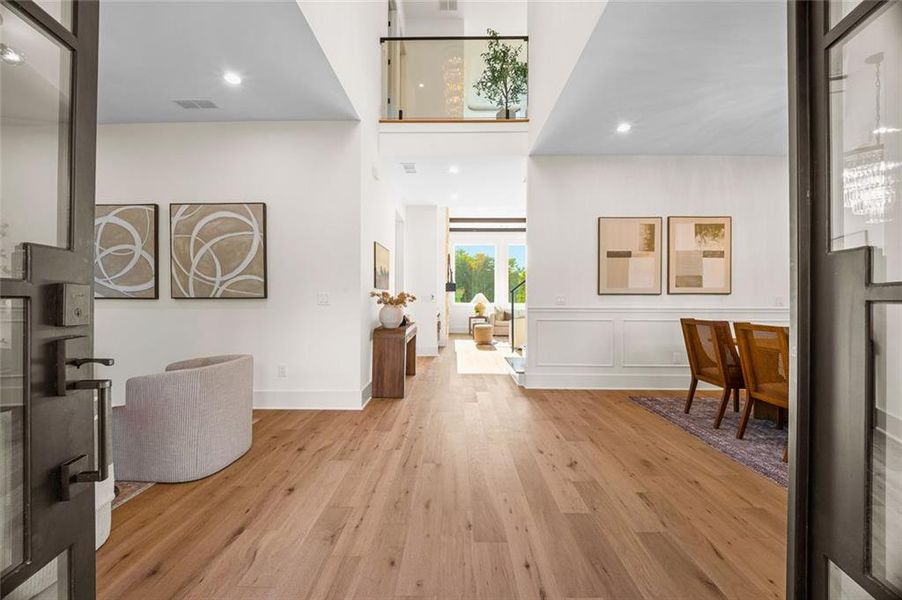 Furnished interior view inside a new home in , Lawrenceville (Image 59).
