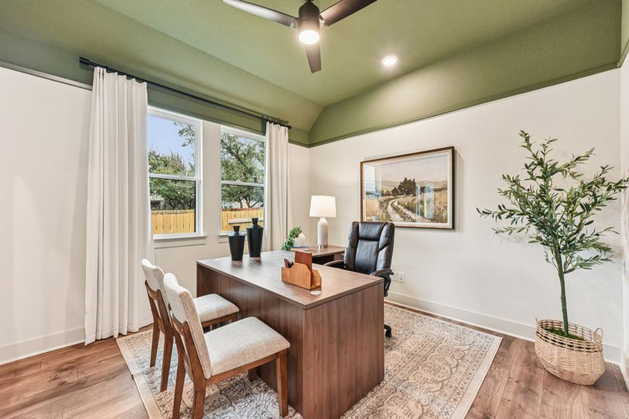 Furnished interior view inside a new home in Broken Oak, Georgetown (Image 7).