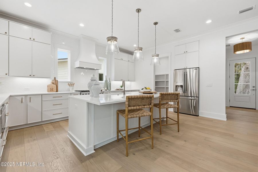 Furnished interior view inside a new home in , Neptune Beach (Image 18). Furnished interior view inside a new home in , Neptune Beach (Image 18).