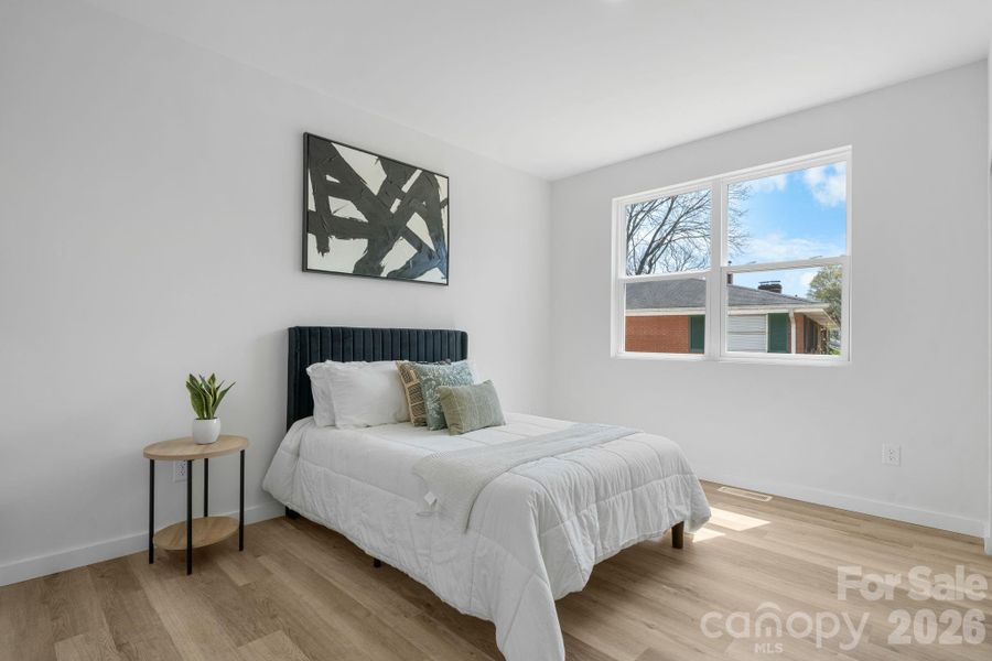 Furnished interior view inside a new home in , Hickory (Image 9).