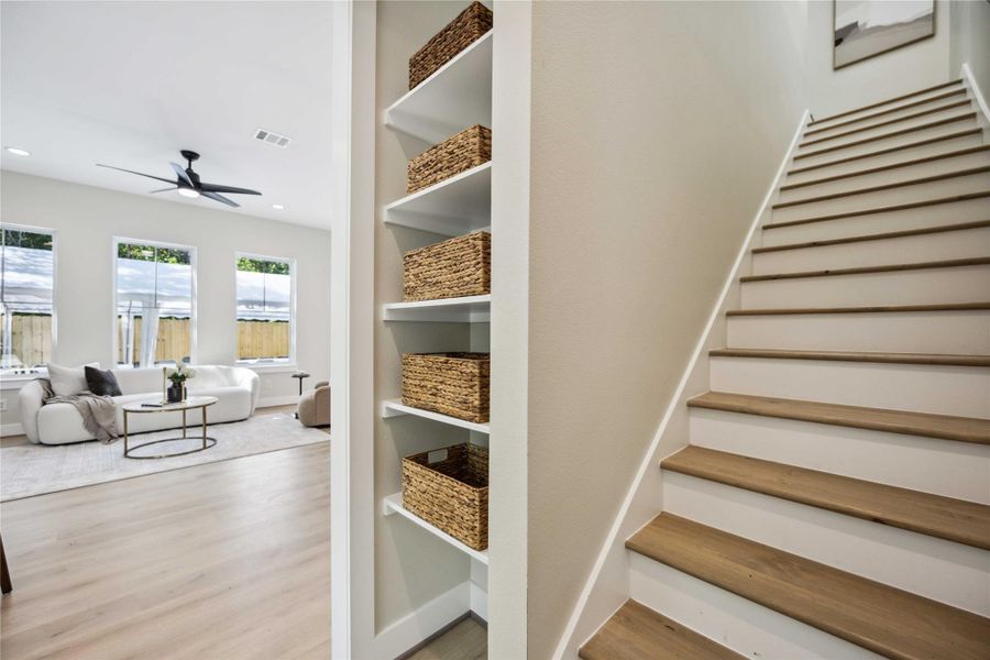 Furnished interior view inside a new home in , Houston (Image 14).
