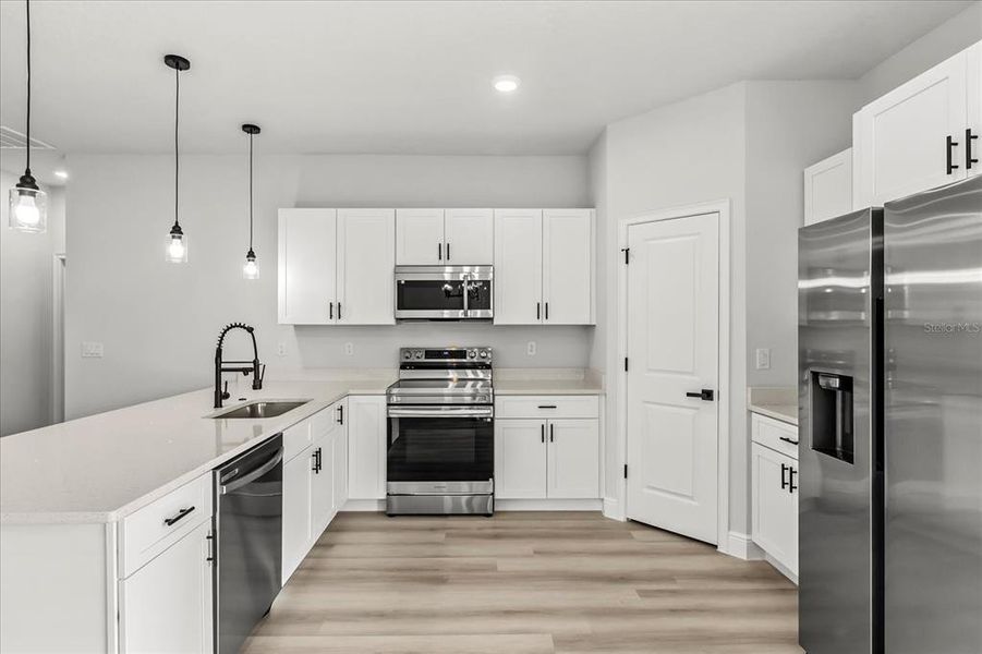 Furnished interior view inside a new home in , Ocala (Image 14). Furnished interior view inside a new home in , Ocala (Image 14).