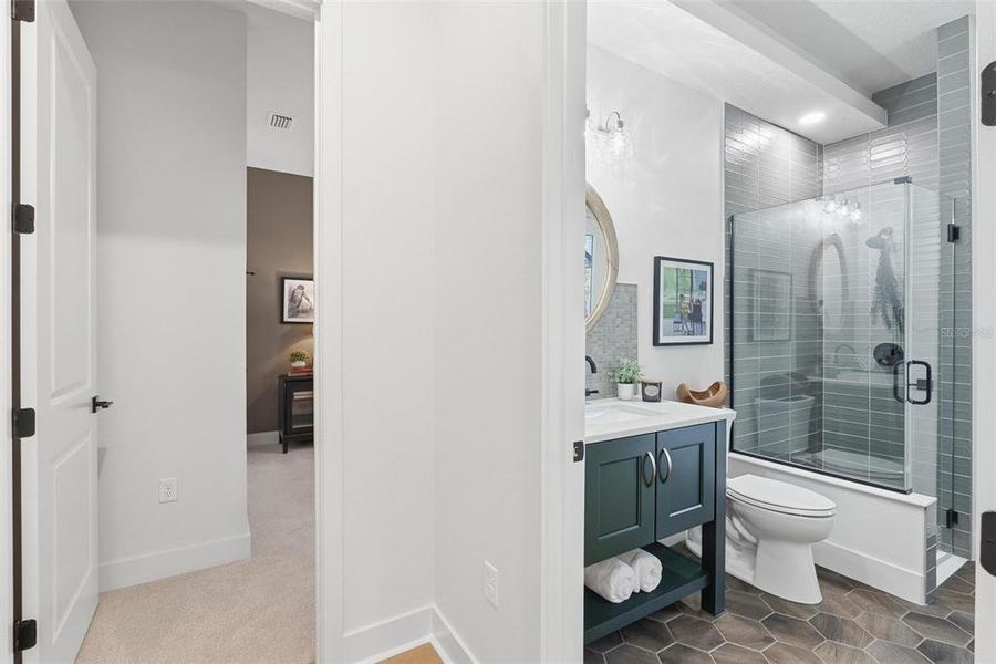 Furnished interior view inside a new home in , Ormond Beach (Image 43).