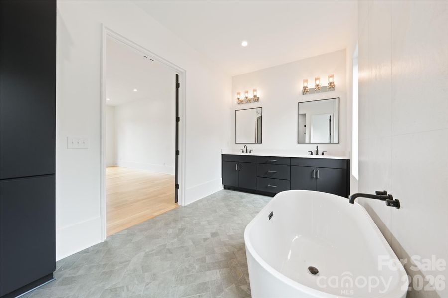 Furnished interior view inside a new home in , Charlotte (Image 31). Furnished interior view inside a new home in , Charlotte (Image 31).