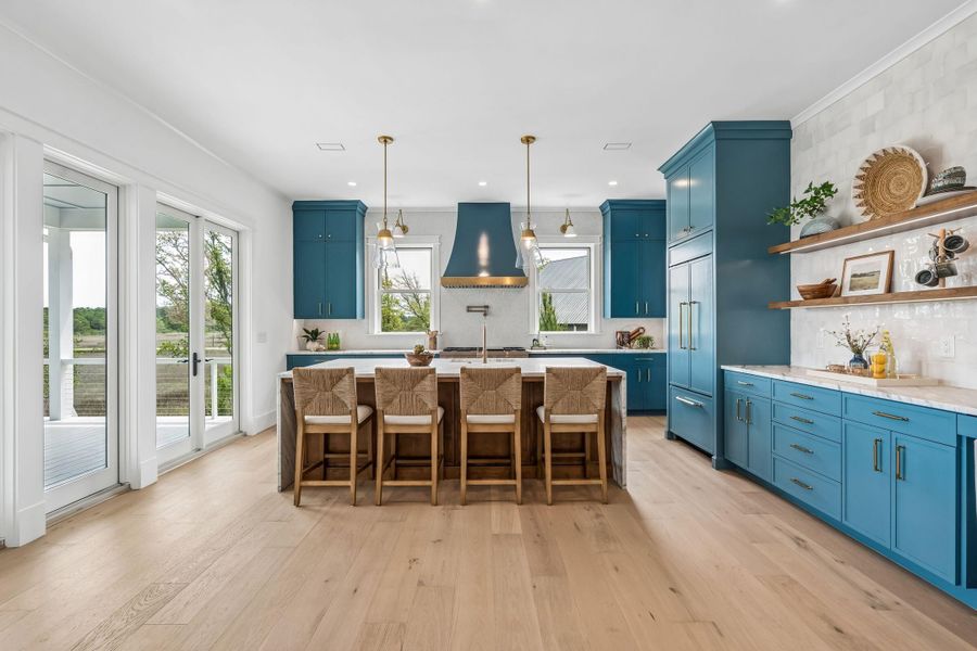 Furnished interior view inside a new home in , Johns Island (Image 73).