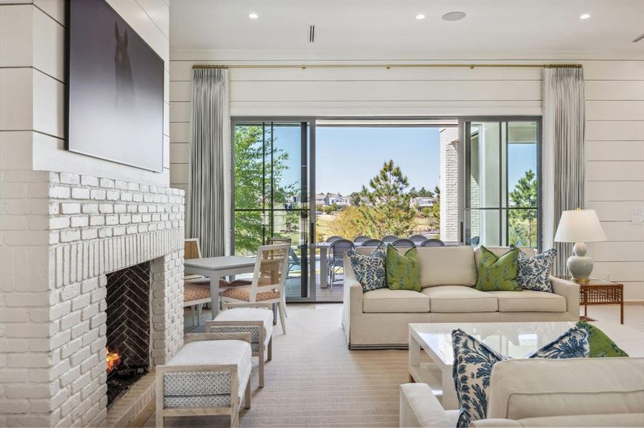 Furnished interior view inside a new home in , Malakoff (Image 16). Furnished interior view inside a new home in , Malakoff (Image 16).