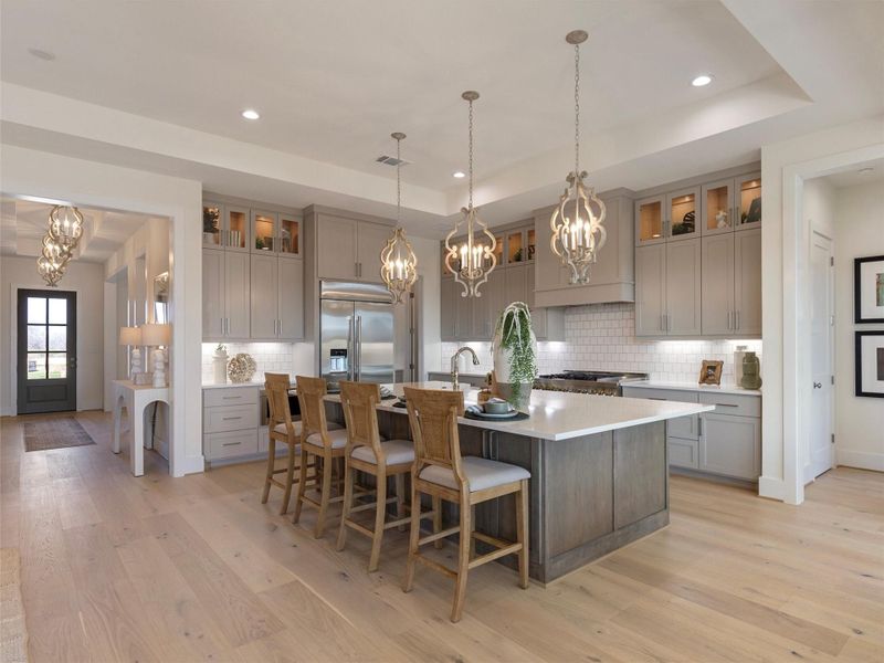 Furnished interior view inside a new home in , Smithville (Image 39).