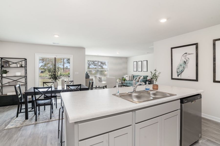Representative furnished interior of a home built from the CALI by D.R. Horton in The Meadows at Wildwood Village, Shallotte (Image 15).