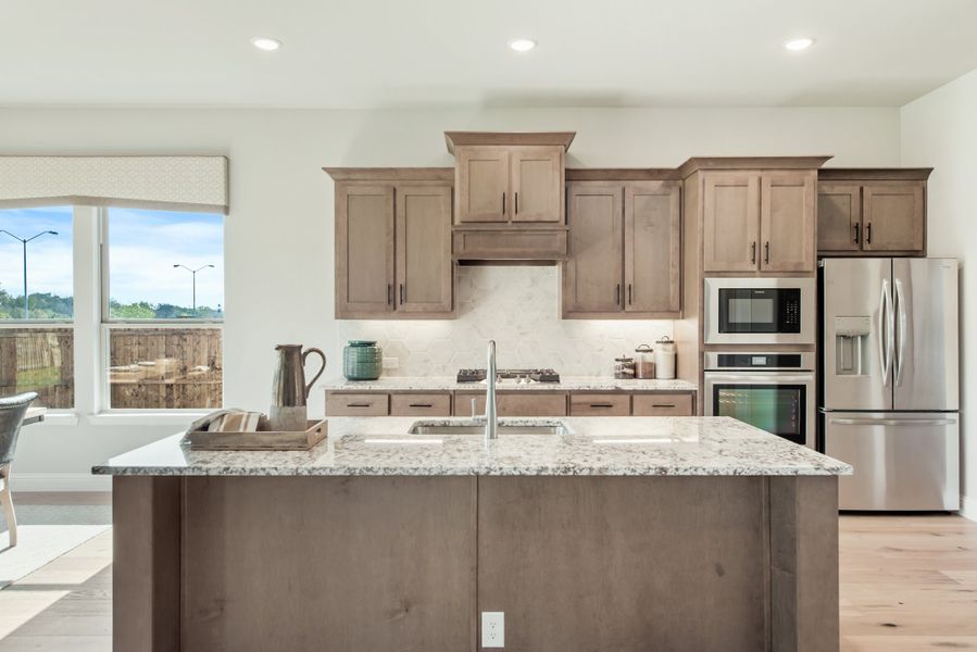 Kitchen. Seaberry New Home in Forney, TX