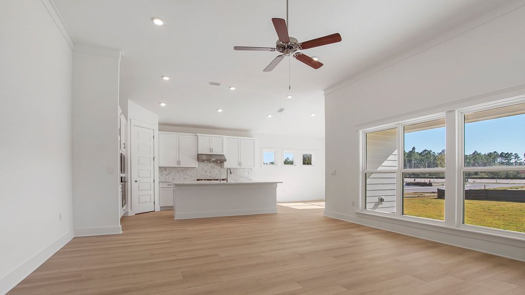 Spacious, unfurnished interior of a new home in Breakfast Point East Phase II, Panama City Beach (Image 17). Spacious, unfurnished interior of a new home in Breakfast Point East Phase II, Panama City Beach (Image 17).