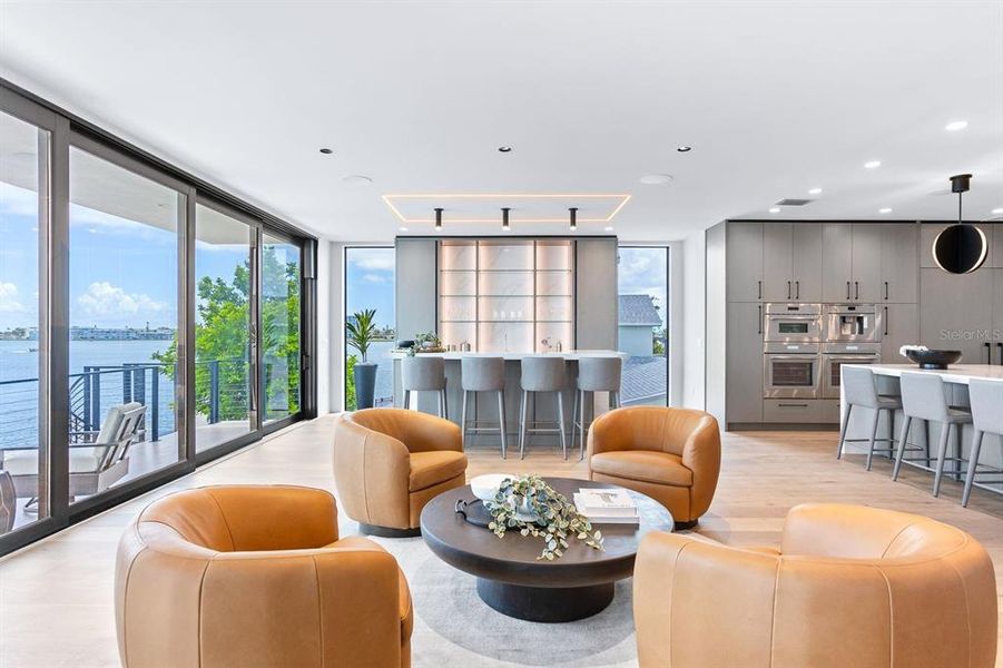 Furnished interior view inside a new home in , Madeira Beach (Image 17). Furnished interior view inside a new home in , Madeira Beach (Image 17).