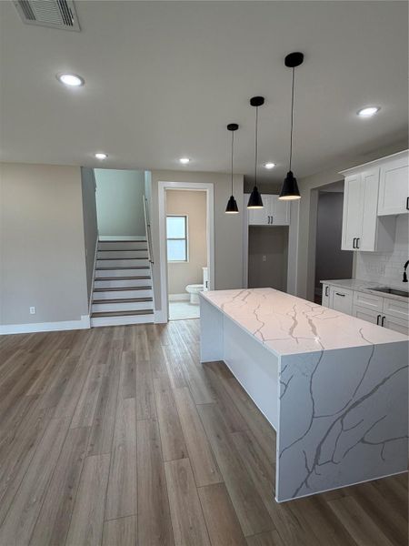 Furnished interior view inside a new home in , Spring (Image 8). Furnished interior view inside a new home in , Spring (Image 8).