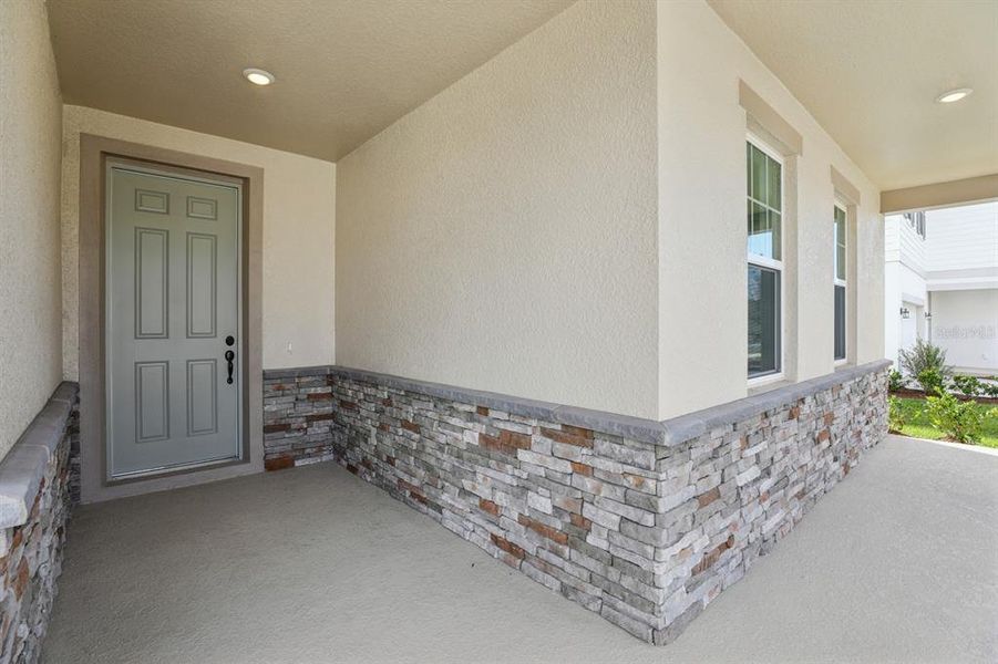 Exterior details and patio area of a home in Tyson Reserve, St. Cloud (Image 4). Exterior details and patio area of a home in Tyson Reserve, St. Cloud (Image 4).
