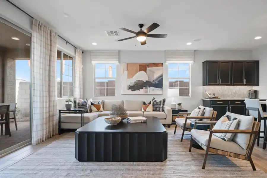 Furnished interior view inside a new home in Parkside, Avondale (Image 5).