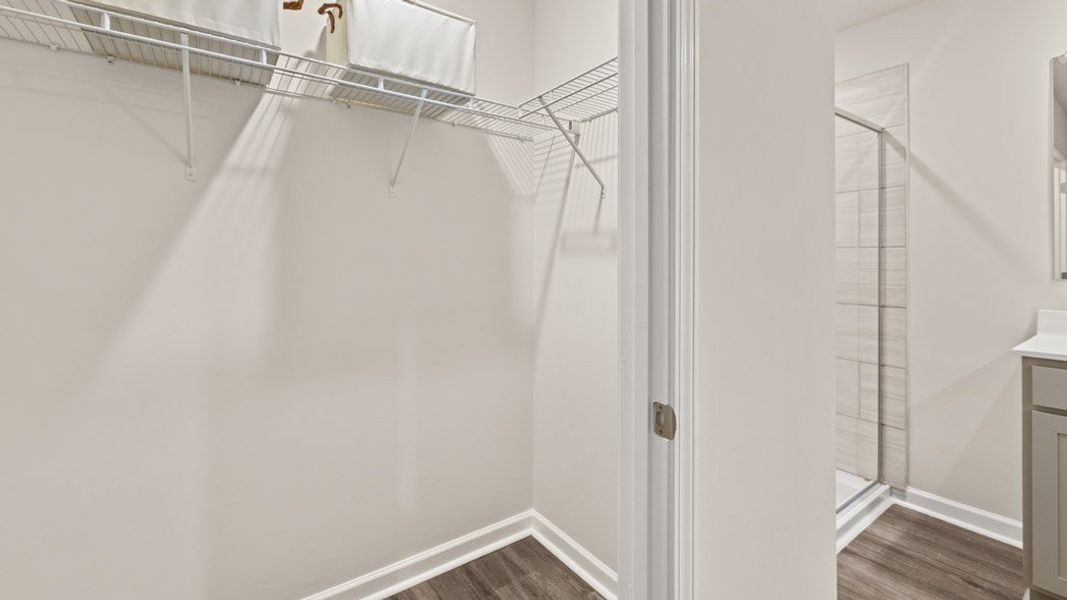 Furnished interior view inside a new home in Echo Glen, Stockbridge (Image 63).