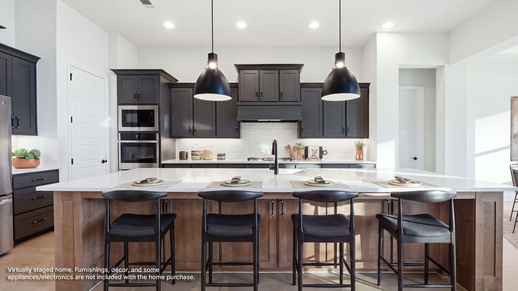 Furnished interior view inside a new home in Terraces, Rockwall (Image 4).