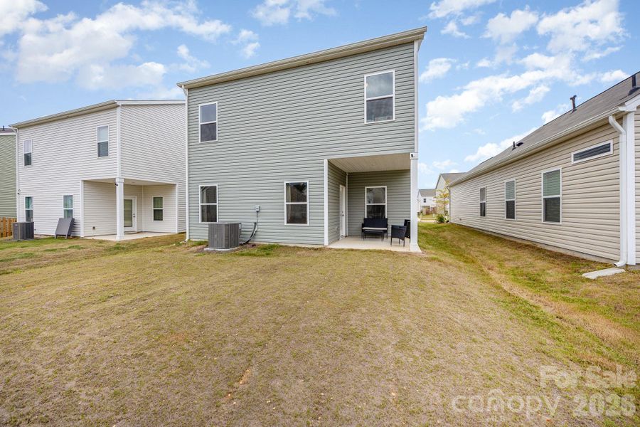 Exterior details and patio area of a home in Country Club Village, Salisbury (Image 21). Exterior details and patio area of a home in Country Club Village, Salisbury (Image 21).