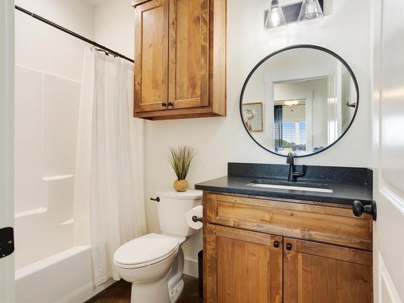 Furnished interior view inside a new home in , Bells (Image 28).