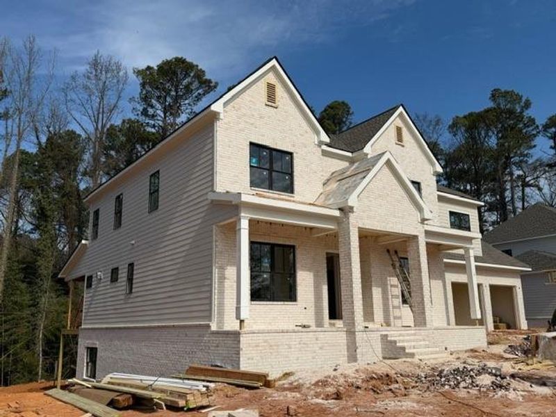 In-progress construction of a new home in , Atlanta, GA (Image 16).