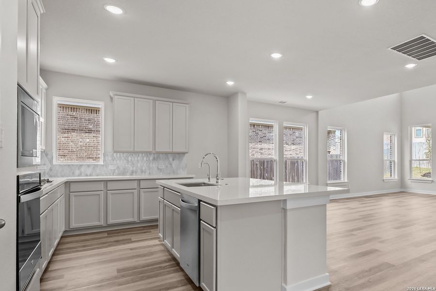 Furnished interior view inside a new home in Ladera, San Antonio (Image 8). Furnished interior view inside a new home in Ladera, San Antonio (Image 8).