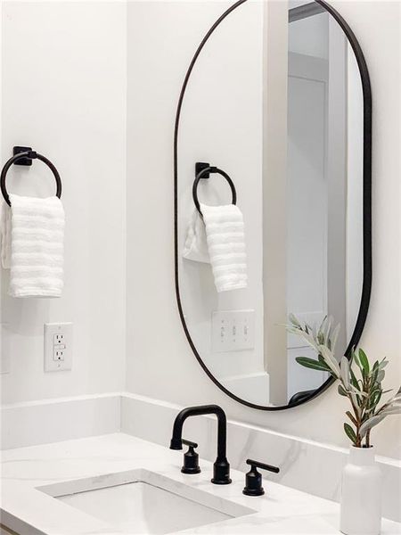 Close-up of interior finishes inside a home in , Atlanta (Image 19).