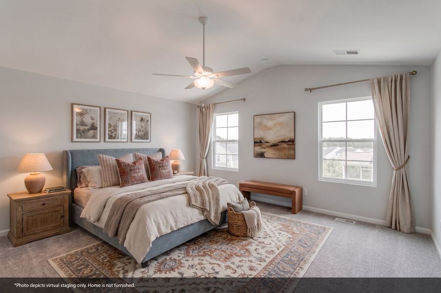 Furnished interior view inside a new home in Ellington, Elgin (Image 10).