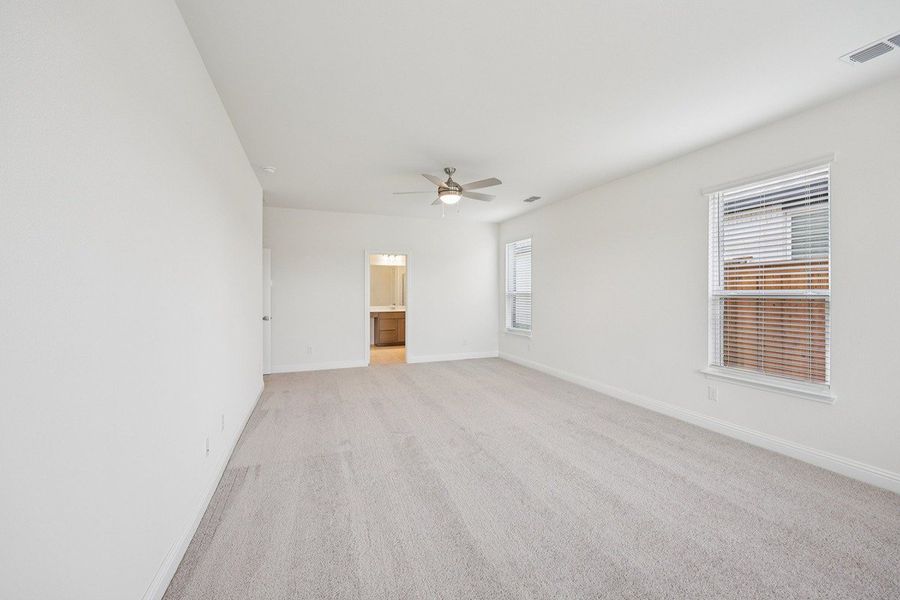 Spacious, unfurnished interior of a new home in The Preserve Estates, Justin (Image 17). Spacious, unfurnished interior of a new home in The Preserve Estates, Justin (Image 17).