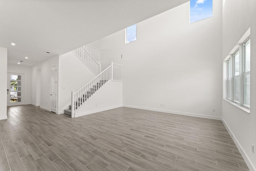 Spacious, unfurnished interior of a new home in Tradition - Seville, Port St. Lucie (Image 8). Spacious, unfurnished interior of a new home in Tradition - Seville, Port St. Lucie (Image 8).