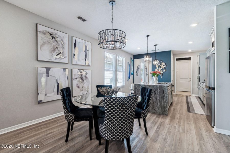 Furnished interior view inside a new home in , St. Augustine (Image 53).