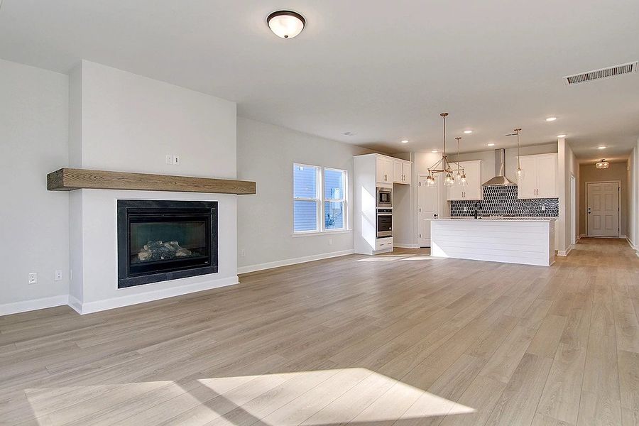 Representative unfurnished interior of a home built from the Truman by Ashton Woods in Watson Hill, Summerville (Image 13).