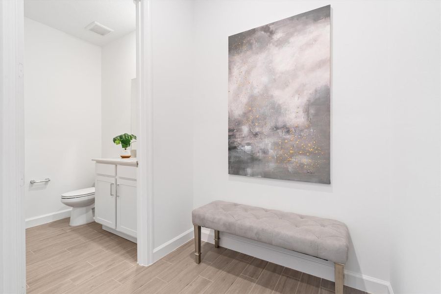 Furnished interior view inside a new home in , The Acreage (Image 3). Furnished interior view inside a new home in , The Acreage (Image 3).