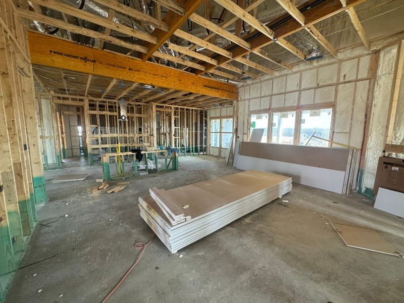 In-progress construction of a new home in Creekview Addition, Van Alstyne, TX (Image 7).