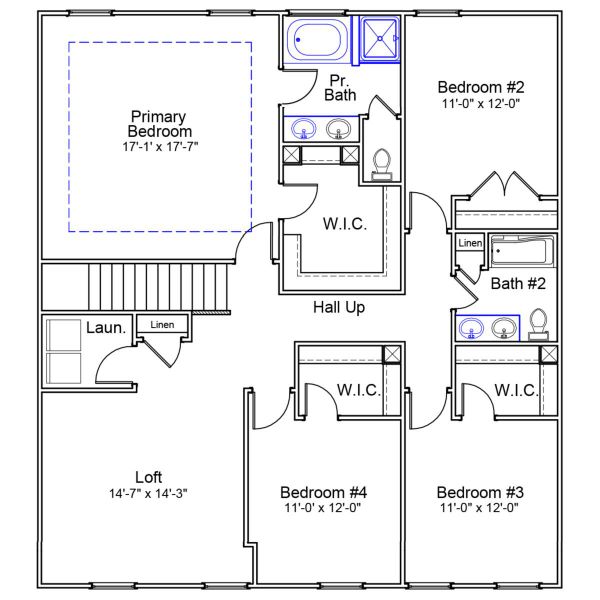 2D floor plan layout of this home in Winston Point, Gilbert, SC (Image 2). 2D floor plan layout of this home in Winston Point, Gilbert, SC (Image 2).