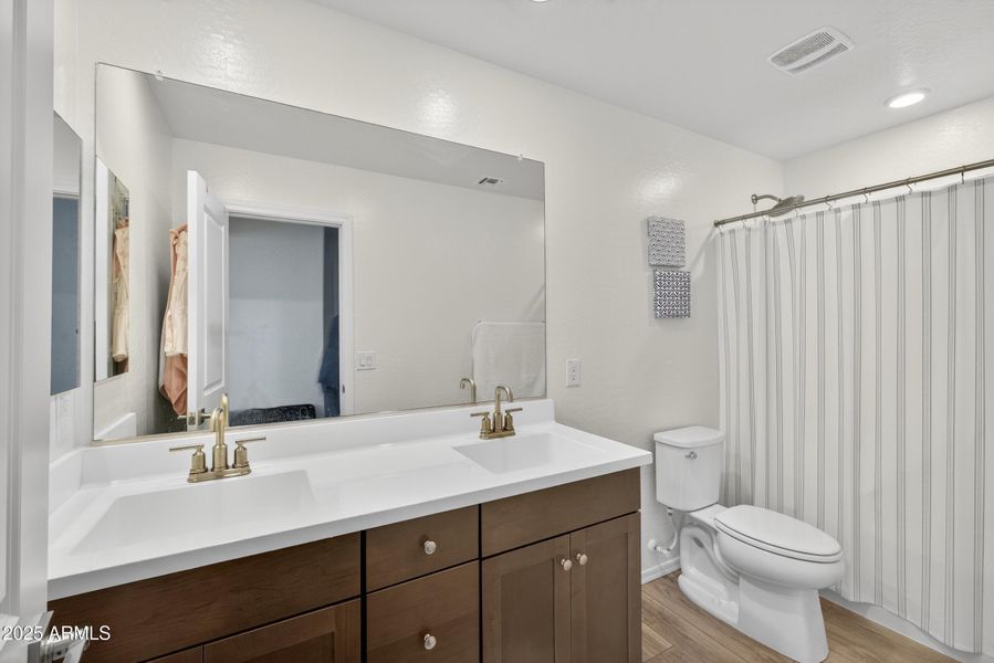 Upstairs bath Upstairs bath