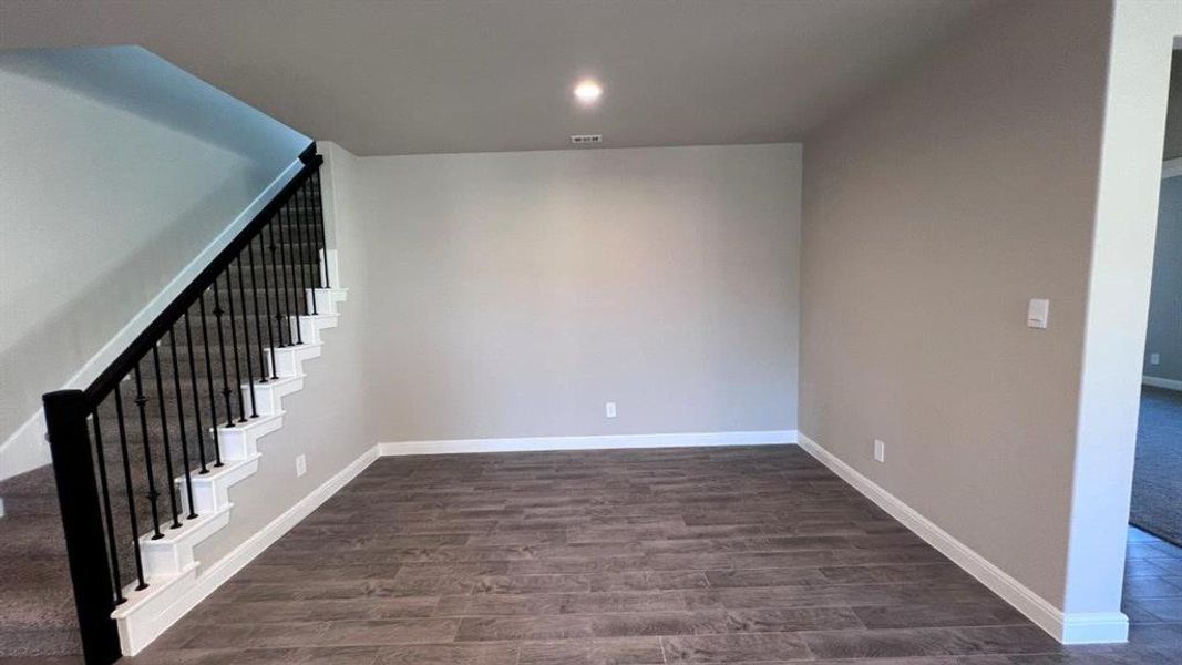 Spacious, unfurnished interior of a new home in Bluestem, Rhome (Image 10). Spacious, unfurnished interior of a new home in Bluestem, Rhome (Image 10).