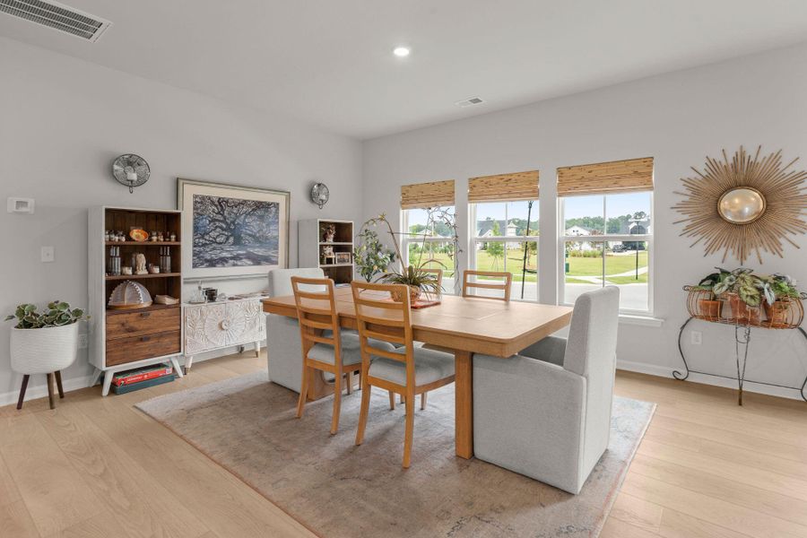 Furnished interior view inside a new home in Horizons at Summers Corner | 55+: The Legends, Summerville (Image 5).