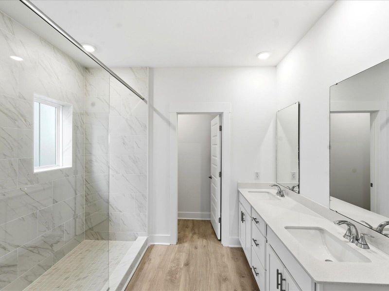 Furnished interior view inside a new home in The Coves at Lakes of Cane Bay II, Summerville (Image 15).