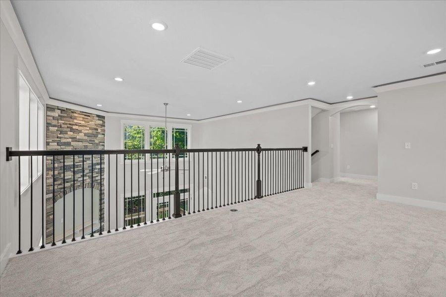 Spacious, unfurnished interior of a new home in Lakeside at Blue Ridge Plantation, Taylors (Image 21).