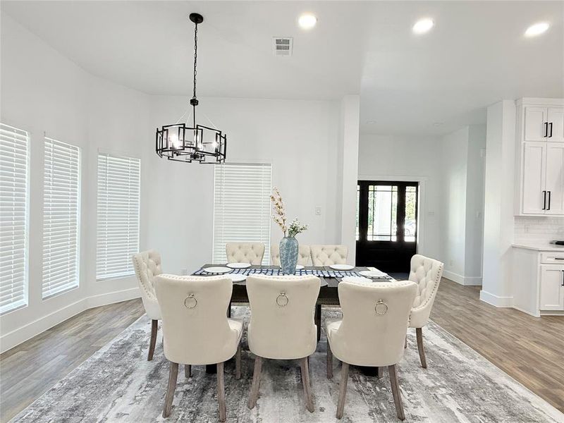 Furnished interior view inside a new home in , Dallas (Image 4). Furnished interior view inside a new home in , Dallas (Image 4).